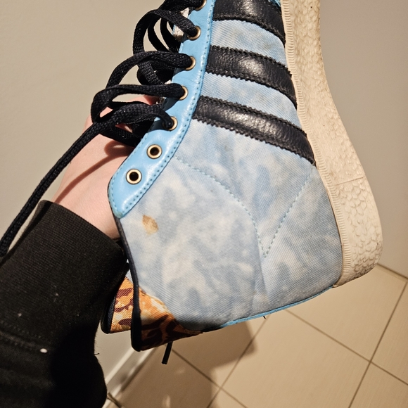 Adidas x WeSC Dakota Sneaker, Limited Editin Collab, Blue Tie Dye, Size 7.5 - Picture 6 of 6